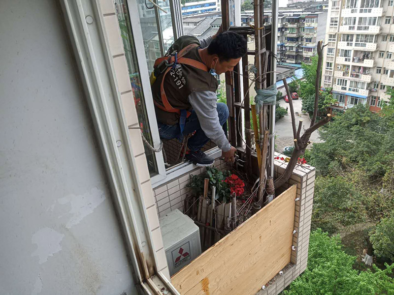 陽臺植物拆除:將陽臺和客廳打通。很多人想擴(kuò)大自家客廳面積，改善采光情況，因此就選擇打通陽臺和客廳，這并不是完全不行的，但是要考慮戶型的實(shí)際情況。有的戶型陽臺的墻是用來抗震的，如果拆掉，短期看不出問題，但是長期使用必然會影響房子的承載能力，遇到嚴(yán)重災(zāi)禍的時(shí)候，就完全無法抵抗了。