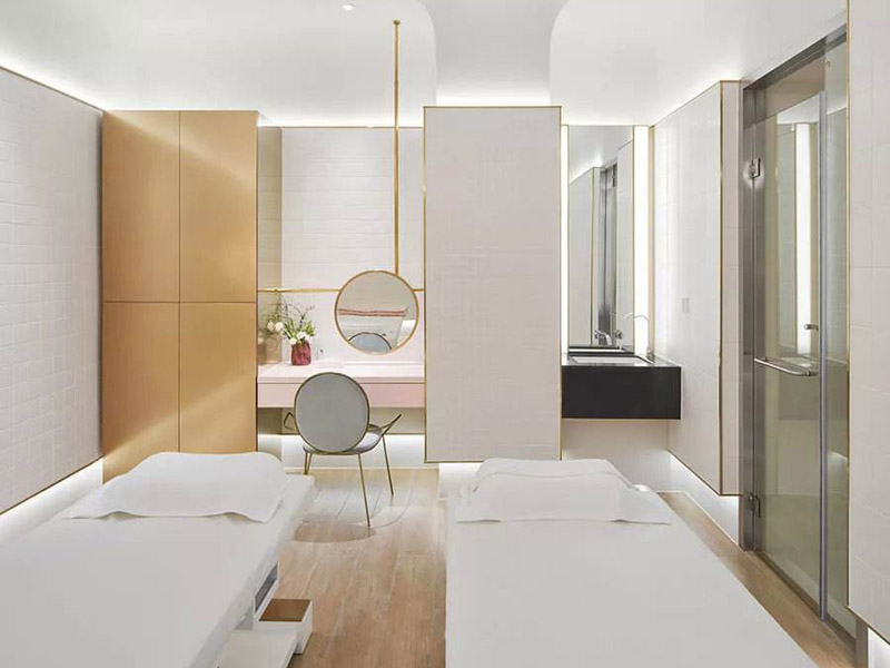 美容院裝修設(shè)計(jì)技巧分享，這樣的美容院裝修效果誰能不喜歡