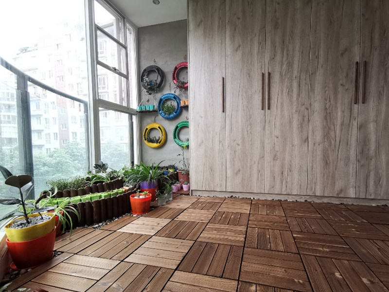 杭州陽臺(tái)裝修實(shí)景圖
