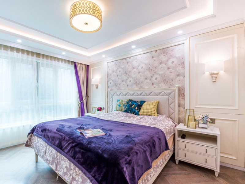 舊房子墻面翻新歐式風(fēng)臥室