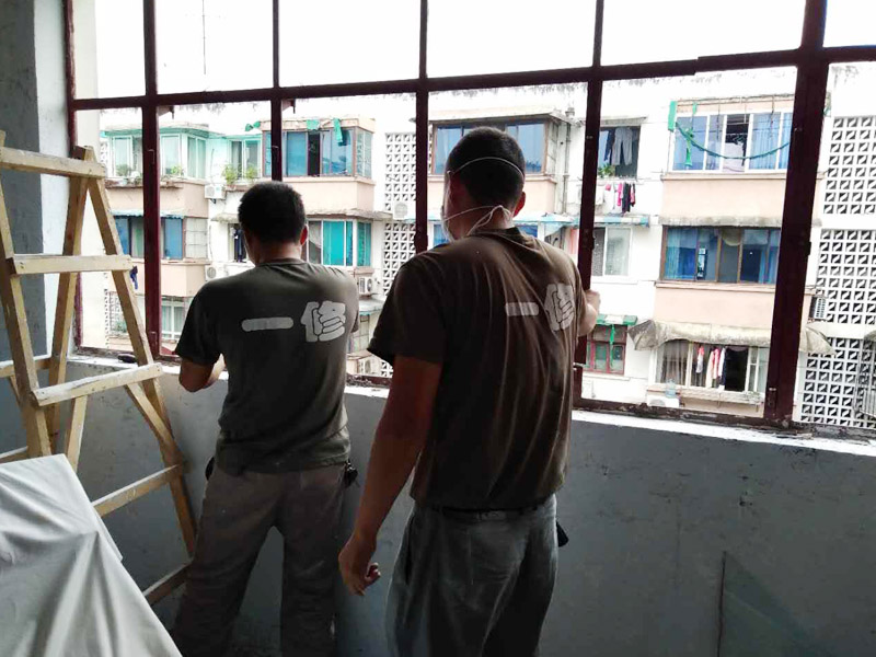 窗戶拆除、建渣清理
